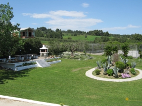 Chalkidiki garden-with-tennisplace