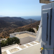 Sikonos view from 1st floor livingroom