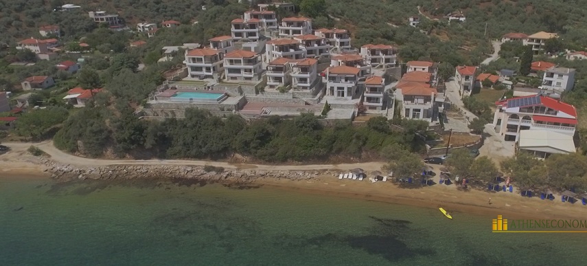 Seafront luxury villa at Pteleo