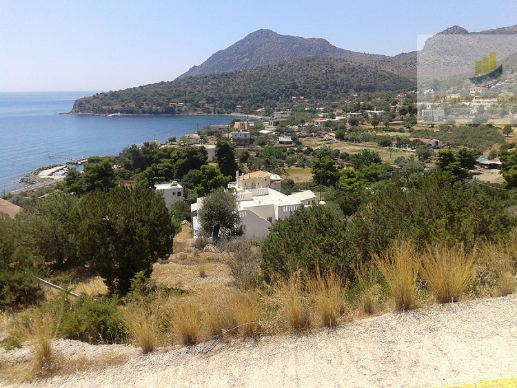 Seafront plot at Aegina