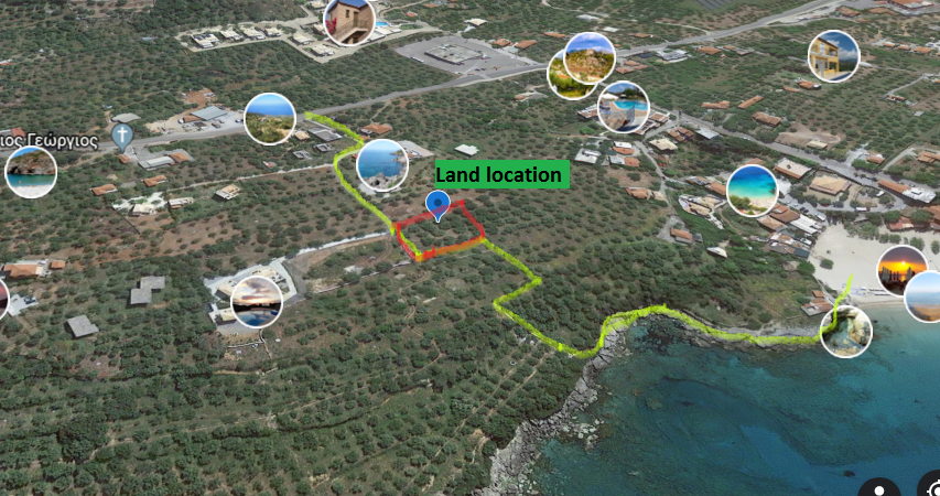 Pot of land in Stoupa, Messinia