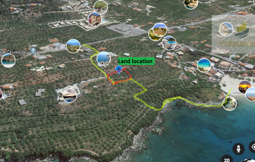 Pot of land in Stoupa, Messinia