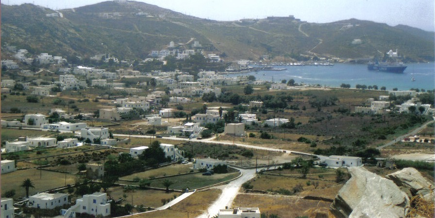 Land at Ios island