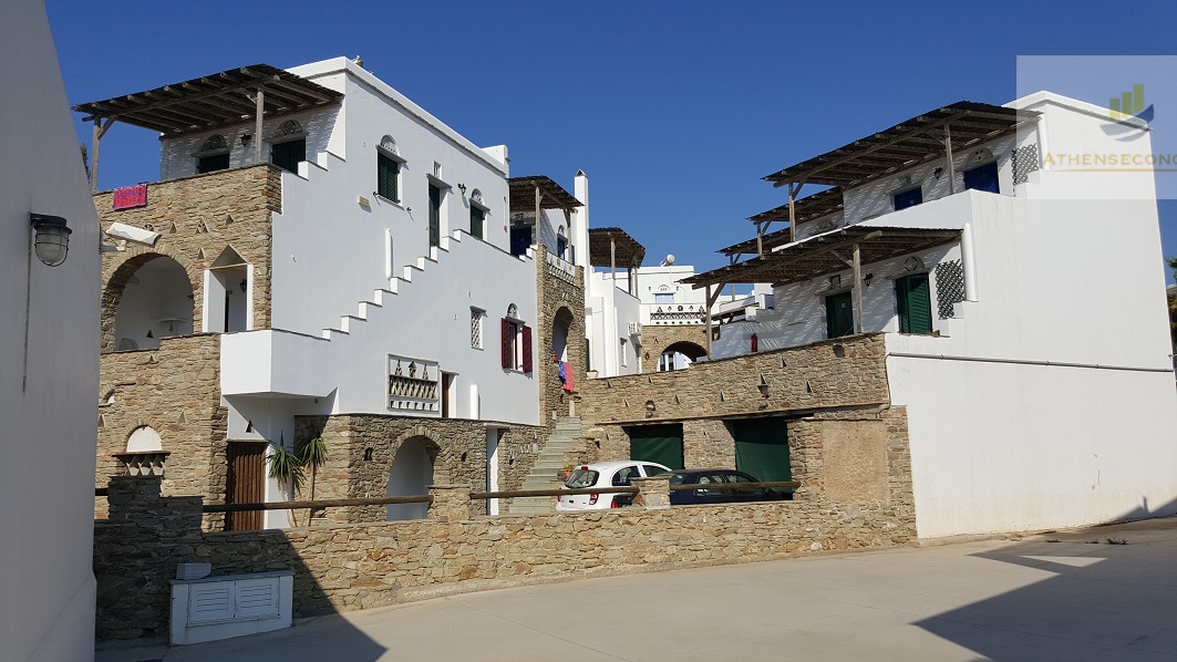 Apartment complex next to the sea at Tinos