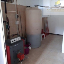 storage with oil heater