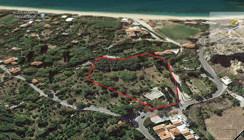Land plot for sale at Lesvos island, Agos Isidoros beach