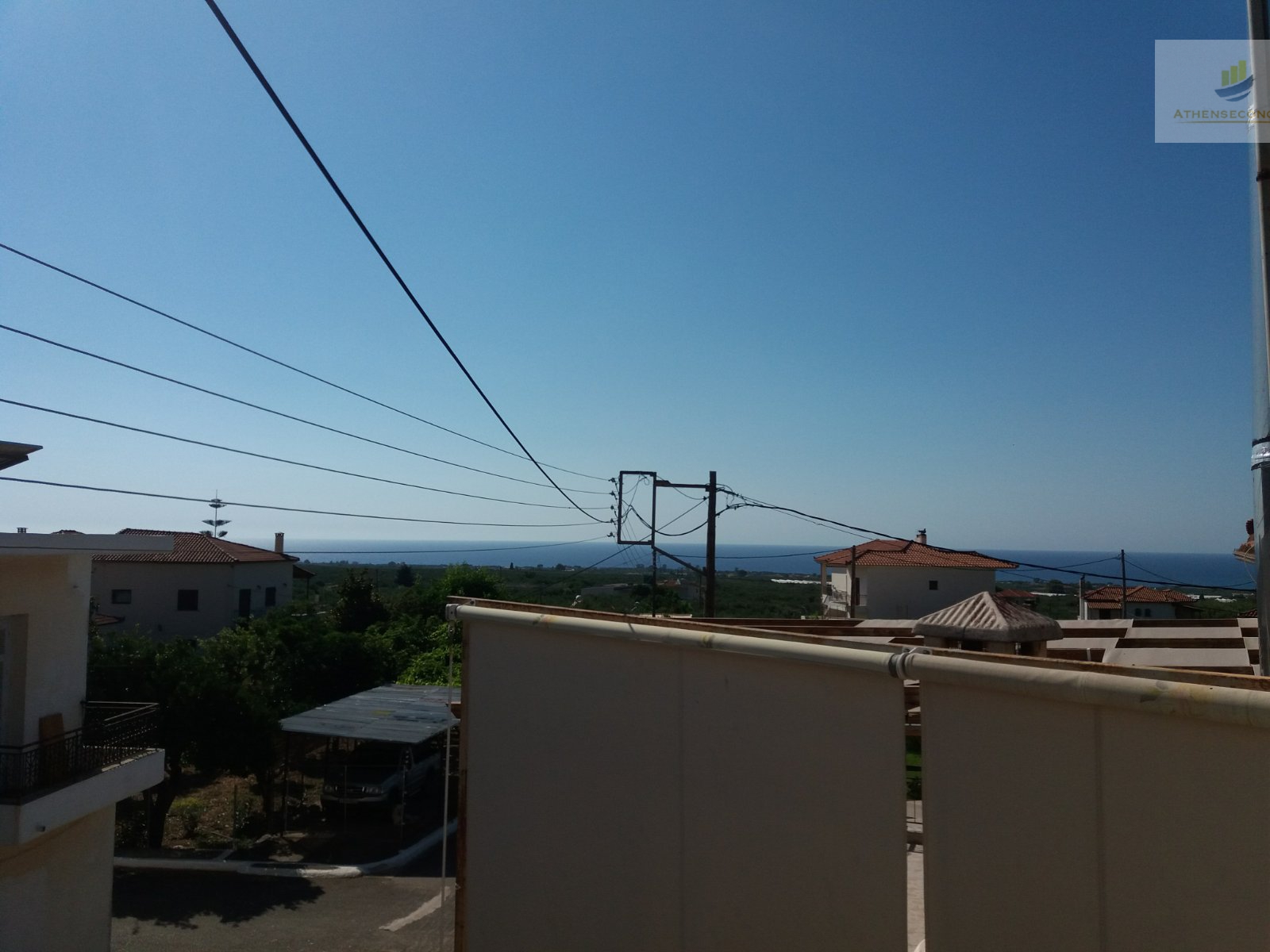 Overlooking the sea house in Spilia, Peloponnese