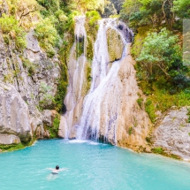 polilimnio waterfalls