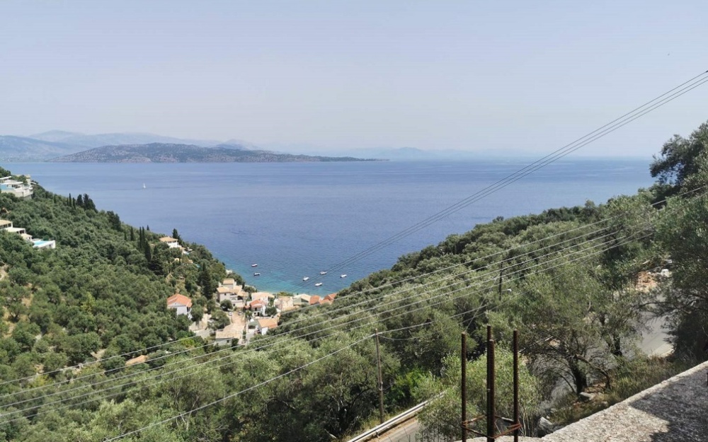 Unfinished house for sale on the Corfu