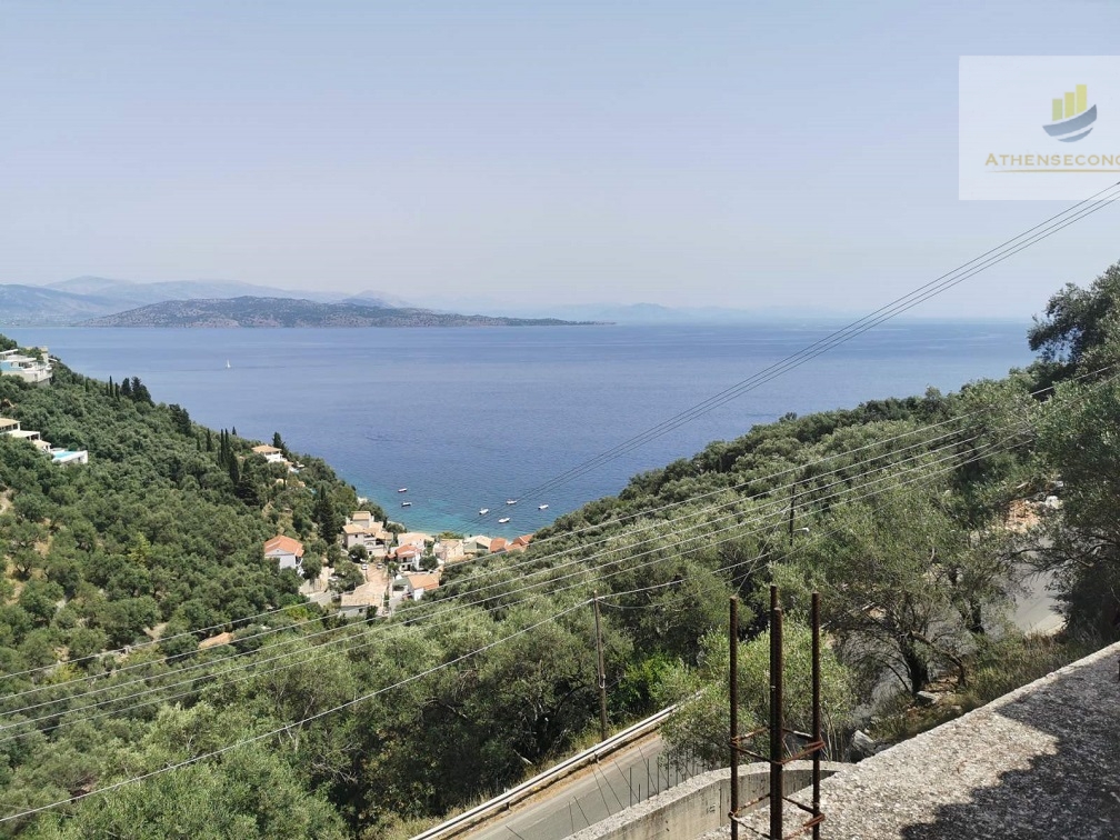 Unfinished house for sale on the Corfu