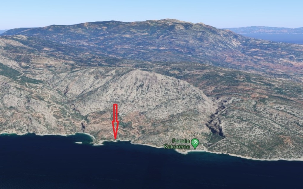 Plot of land for sale in Samos island