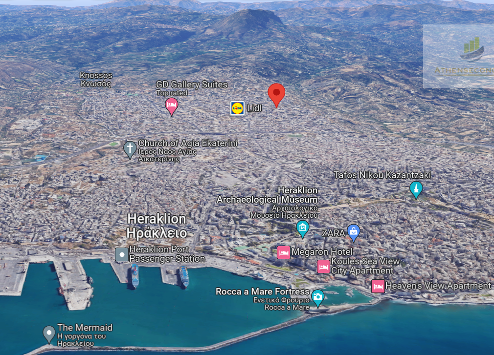Building land for sale in Heraclion Crete