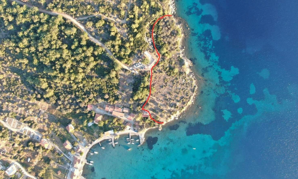 Seafront land for sale in Poseidonio, Samos