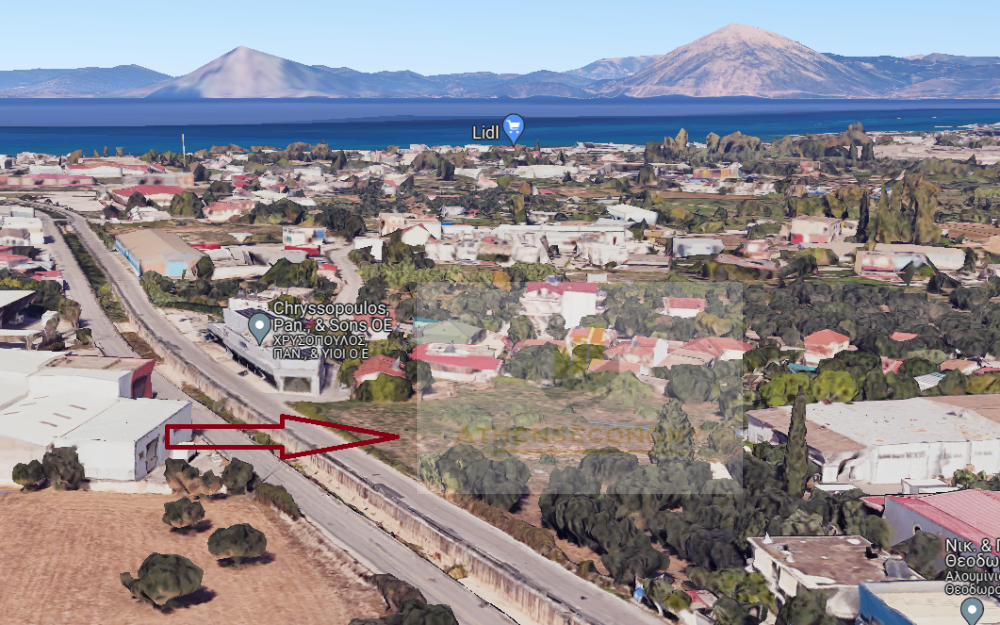 Building land in Paralia, Peloponnese