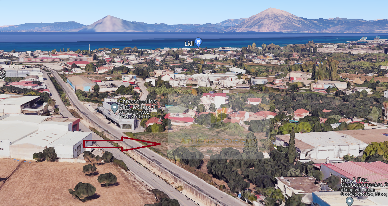 Building land in Paralia, Peloponnese