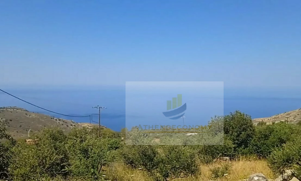 Seaview land for sale in Elaiochori, Oitylo.